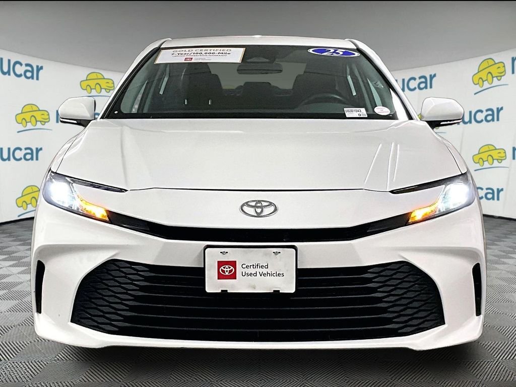 Used 2025 White Toyota LE image 2