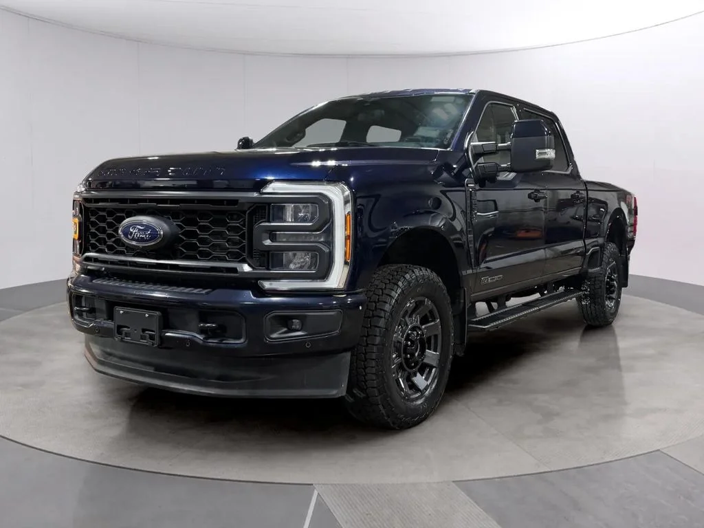 Used 2023 Antimatter Blue Metallic Ford Lariat image 7