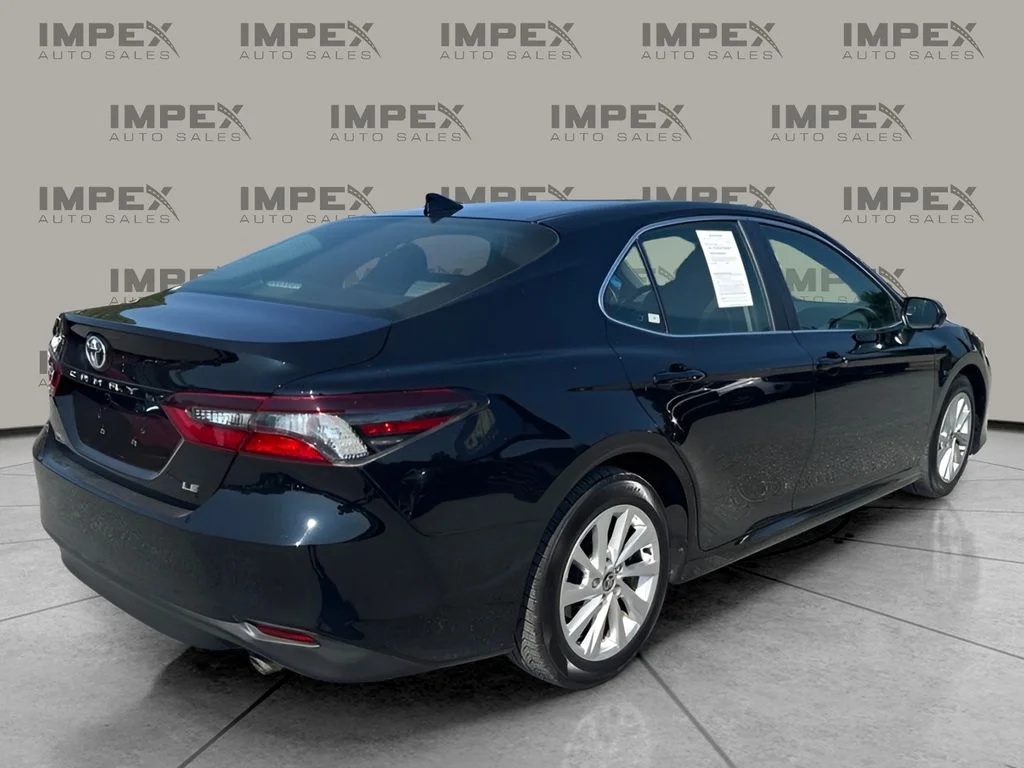 Used 2021 Black Toyota LE image 5