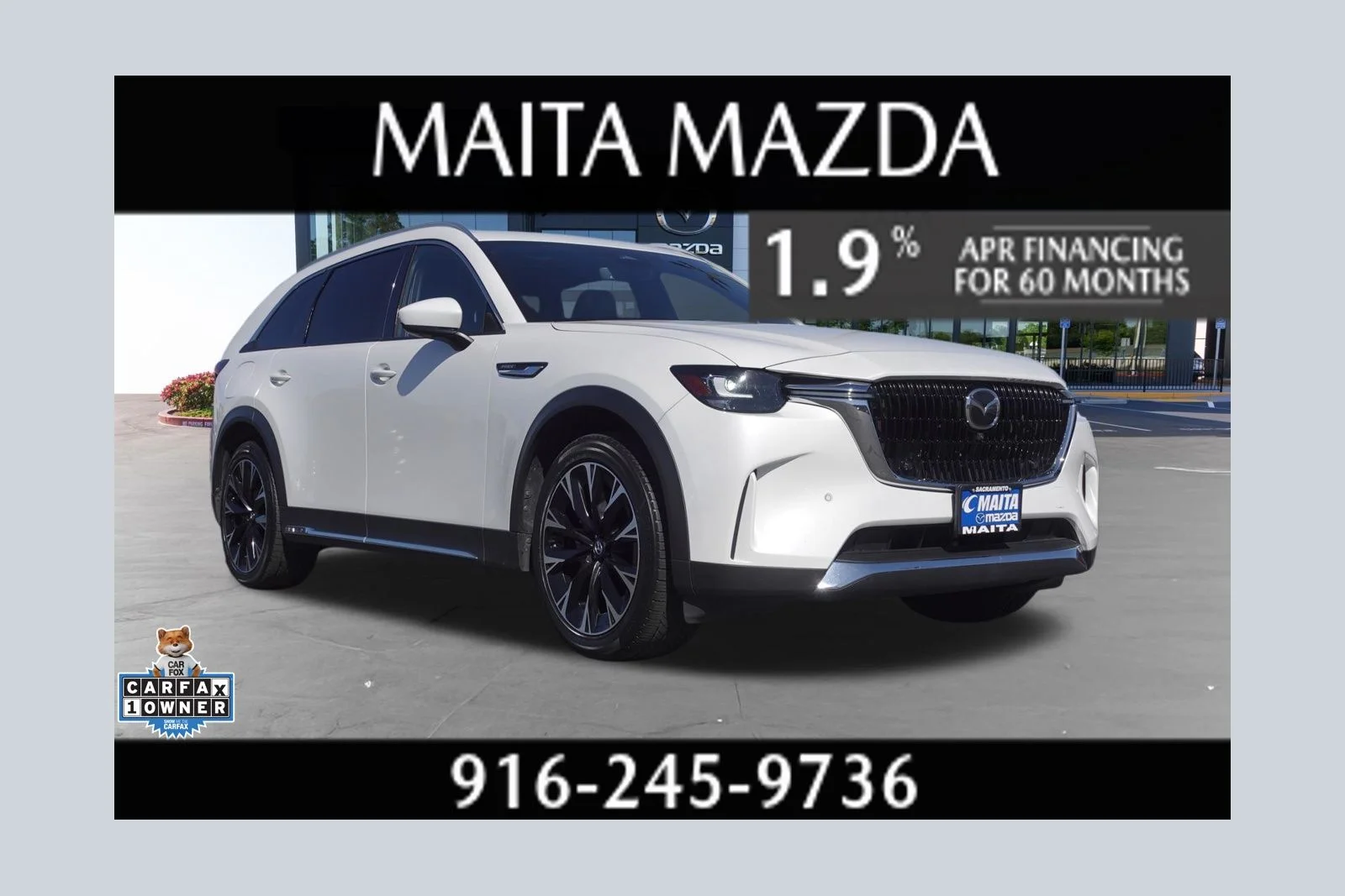 Certified Used 2024 Rhodium White Premium Mazda Premium Plus image 1