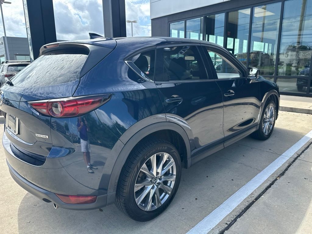 Used 2021 Blue Mazda Grand Touring image 4