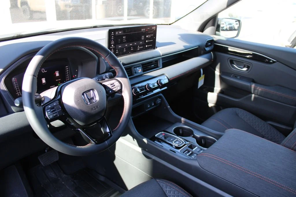 New 2026 Platinum White Pearl Honda AWD Sport image 2