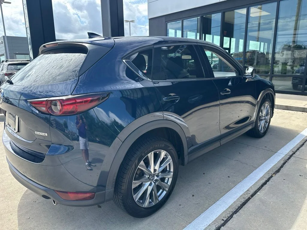 Used 2021 Blue Mazda Grand Touring image 4