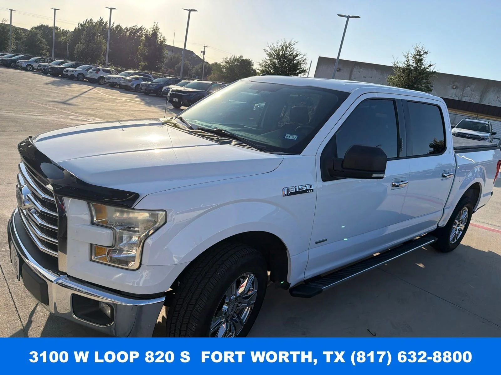 Used 2015 White Ford XLT image 1
