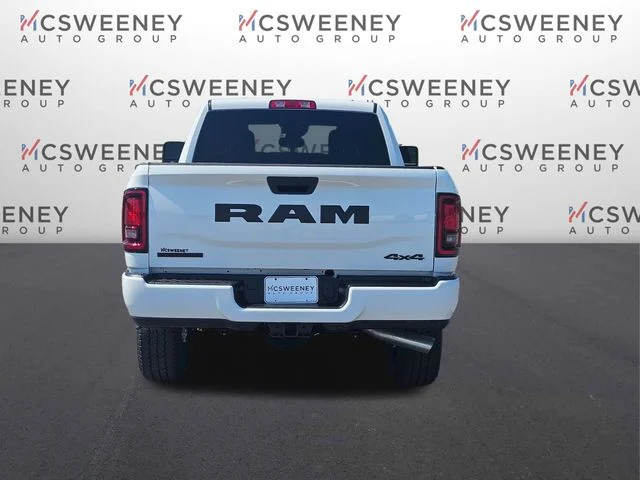 New 2026 Bright White Clear-Coat Exterior Paint RAM Big Horn image 4