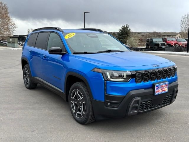 New 2026 Hydro Blue Pearl-Coat Exterior Paint Jeep Laredo image 7