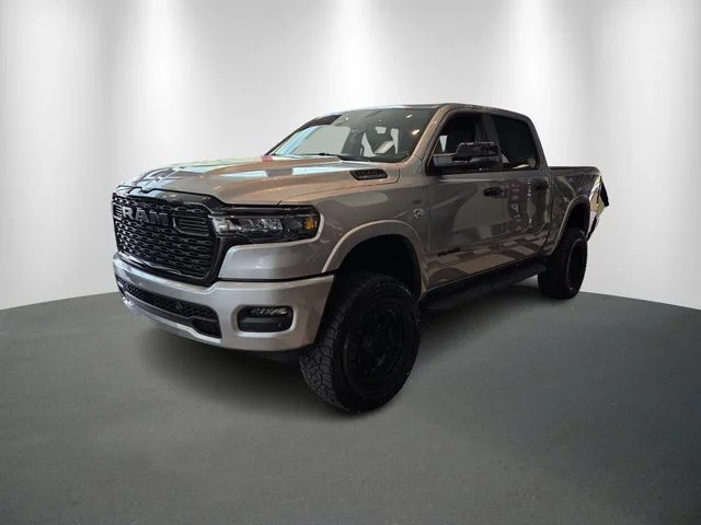 New 2026 Billet Silver Metallic Clear-Coat Exterior Paint RAM Big Horn/Lone Star image 2