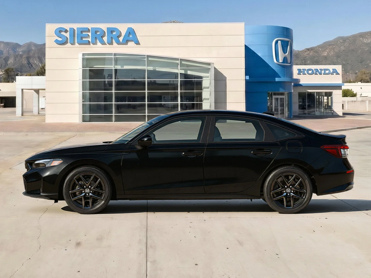 New 2026 Crystal Black Pearl Honda 2WD Sport Hybrid image 2