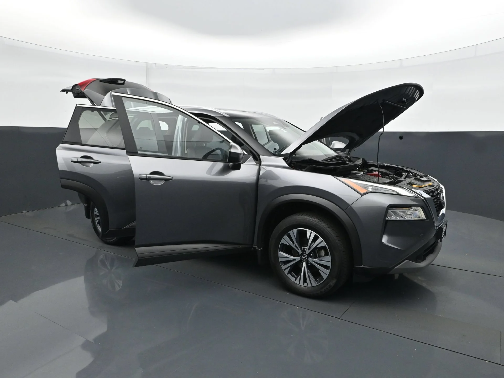 Used 2023 Gun Metallic Nissan SV image 38