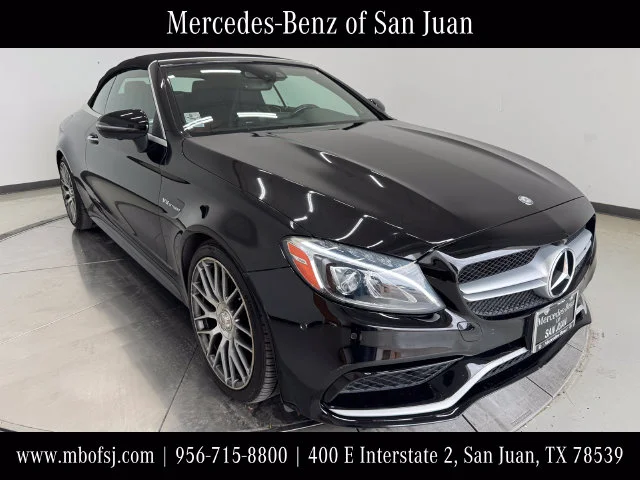 Used 2017 Obsidian Black Metallic Mercedes-Benz C 63 AMG® image 1