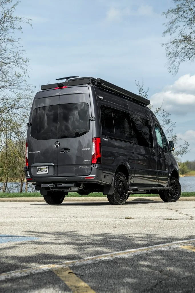 New 2026 Tenorite Gray Metallic Midwest Automotive Designs FD2 w/ Dual Rear Bench Overland Package, 540AH, Solar and 2.5KW Cummins Onan Generator image 73