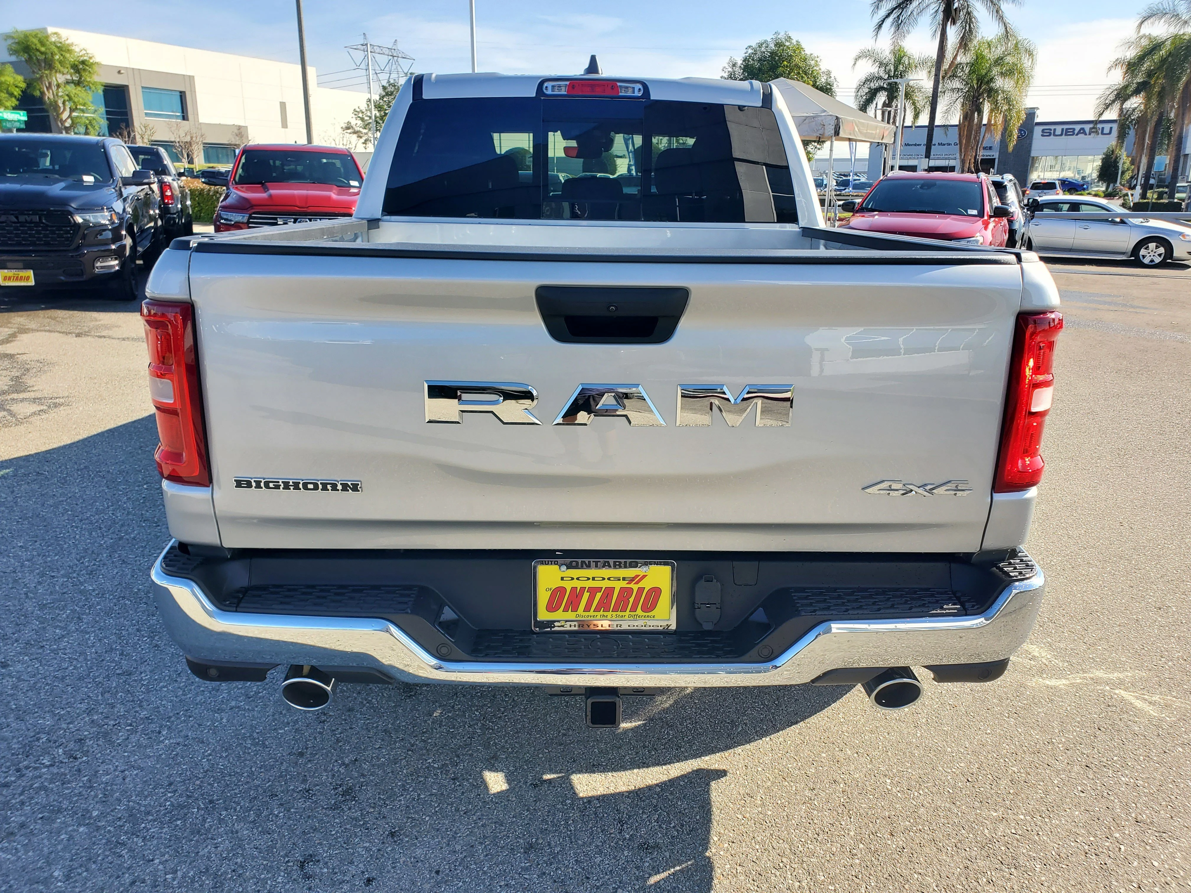 New 2026 Silver Zynith Exterior Paint RAM Big Horn/Lone Star image 4