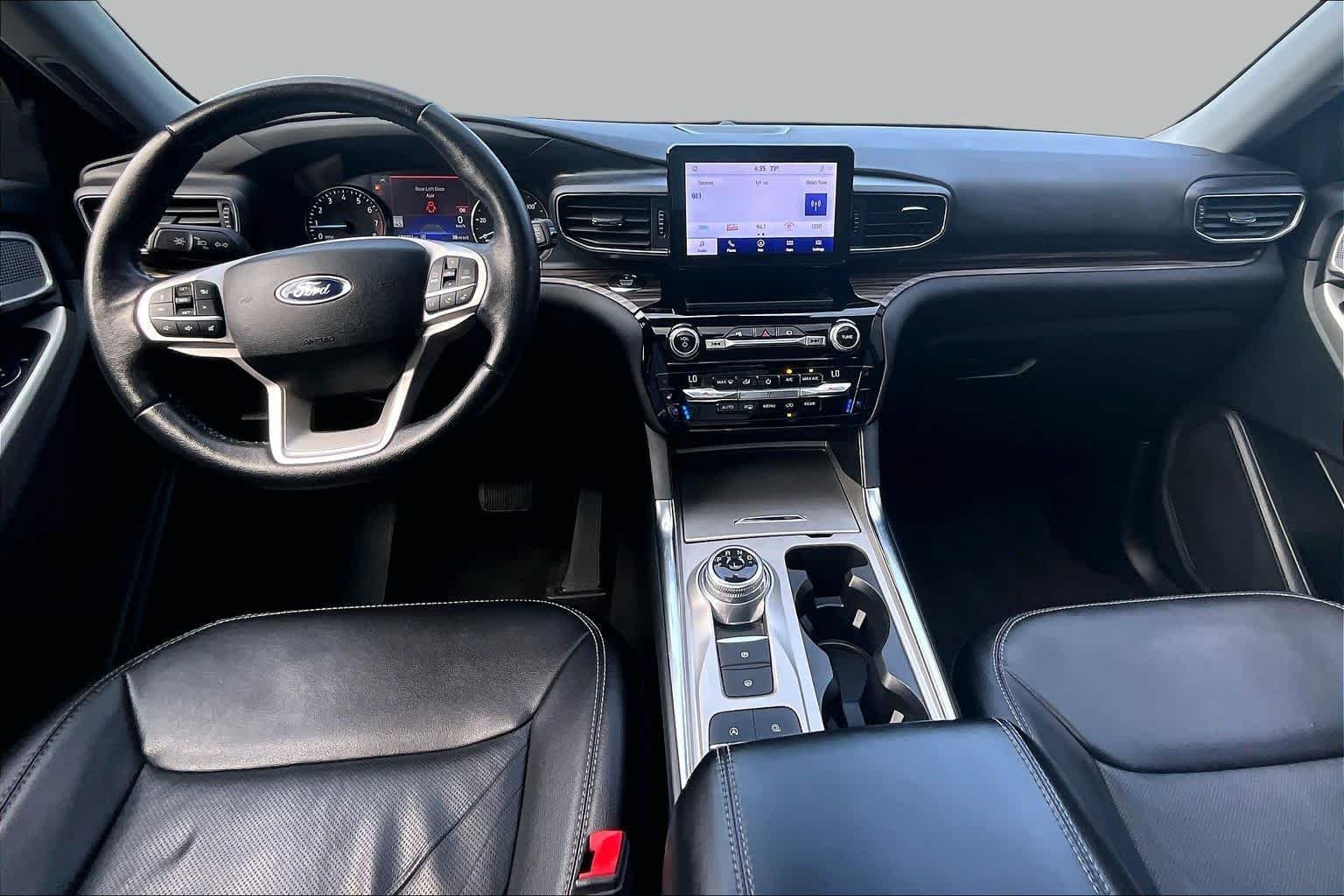 Used 2021 Carbonized Gray Metallic Ford Limited image 16