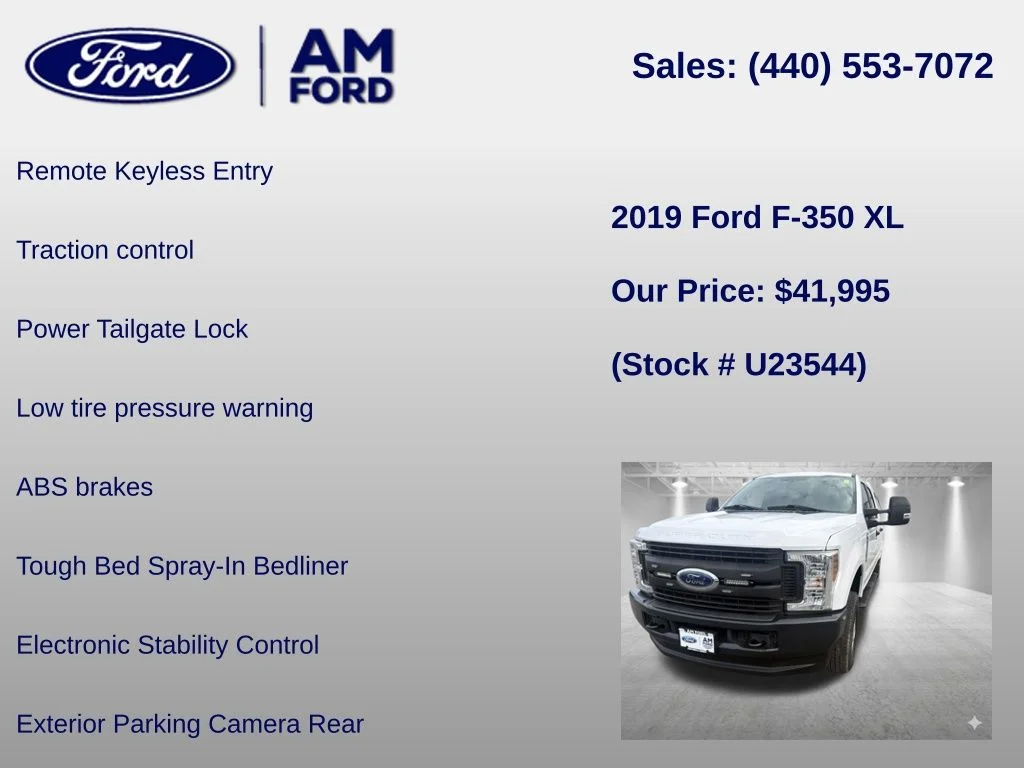 Used 2019 Oxford White Ford XL image 18