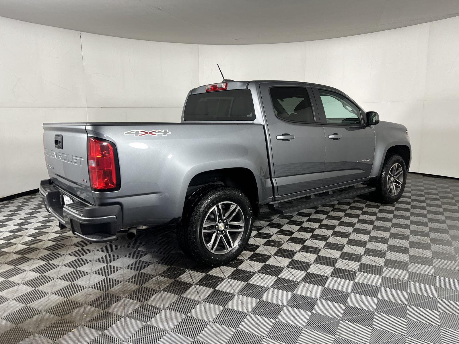 Used 2021 Satin Steel Metallic Chevrolet 4WD Work Truck image 44