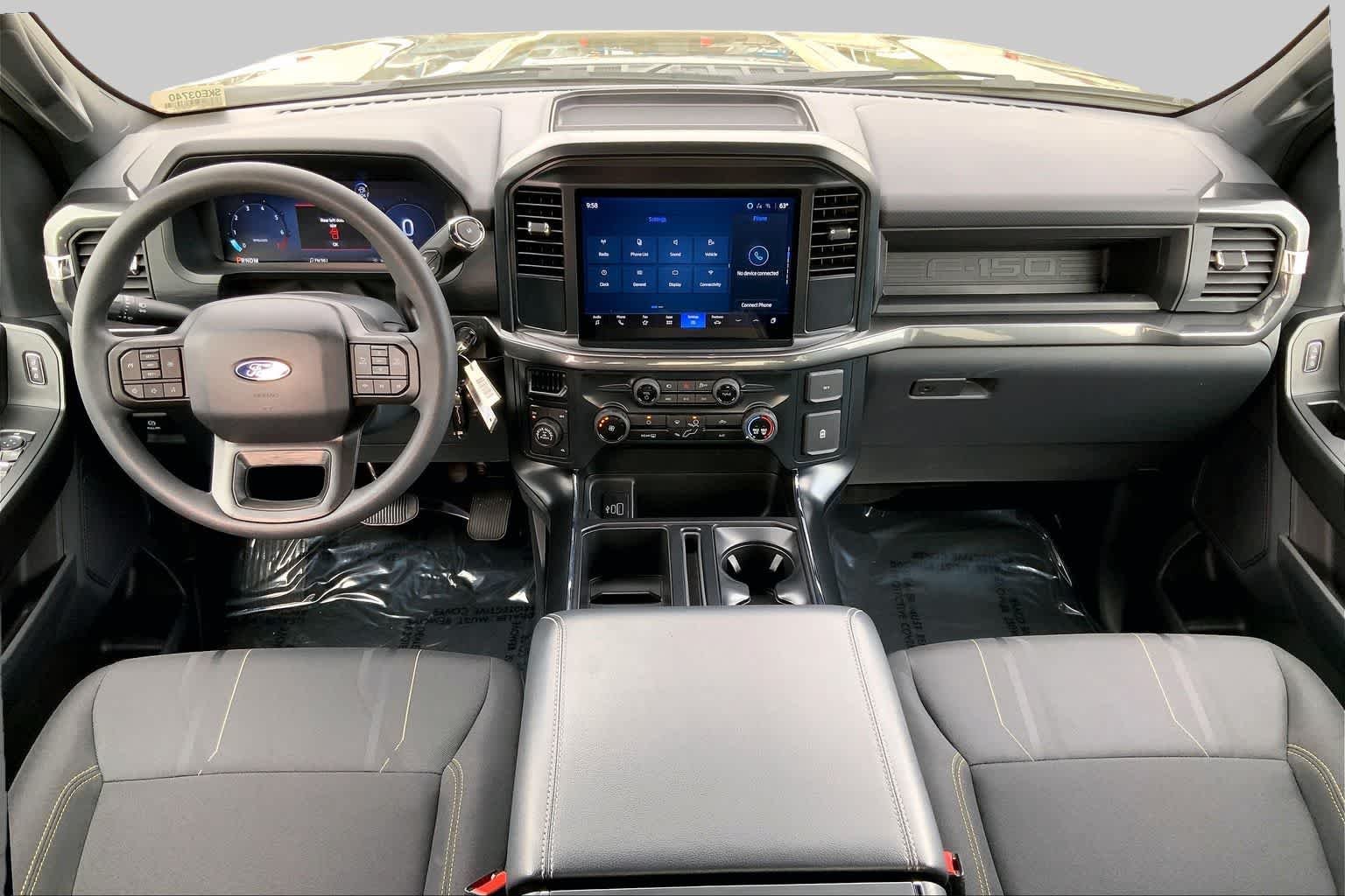 Used 2025 Agate Black Metallic Ford STX image 24