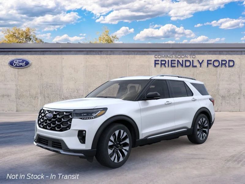 New 2026 Star White Metallic Tri-Coat Ford Platinum™ image 1