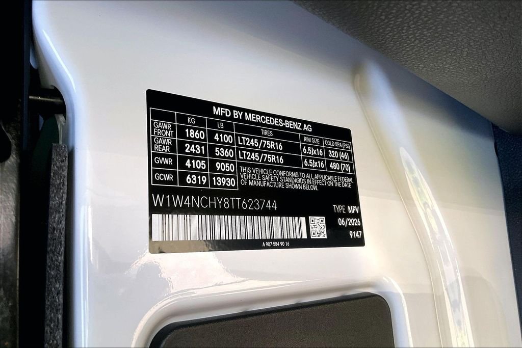 New 2026 Arctic White Mercedes-Benz Crew 170 WB image 12