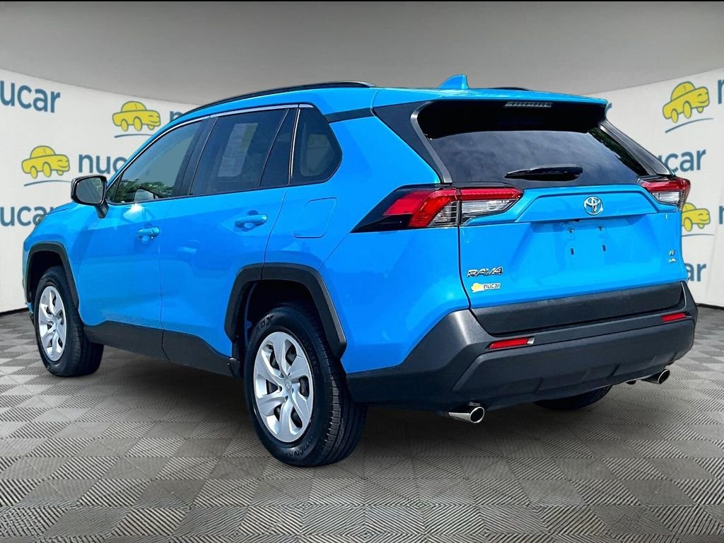 Used 2019 Blue Toyota LE image 4