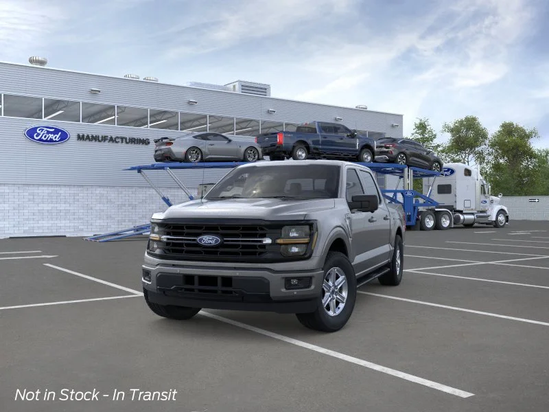 New 2026 Carbonized Gray Metallic Ford XLT image 2