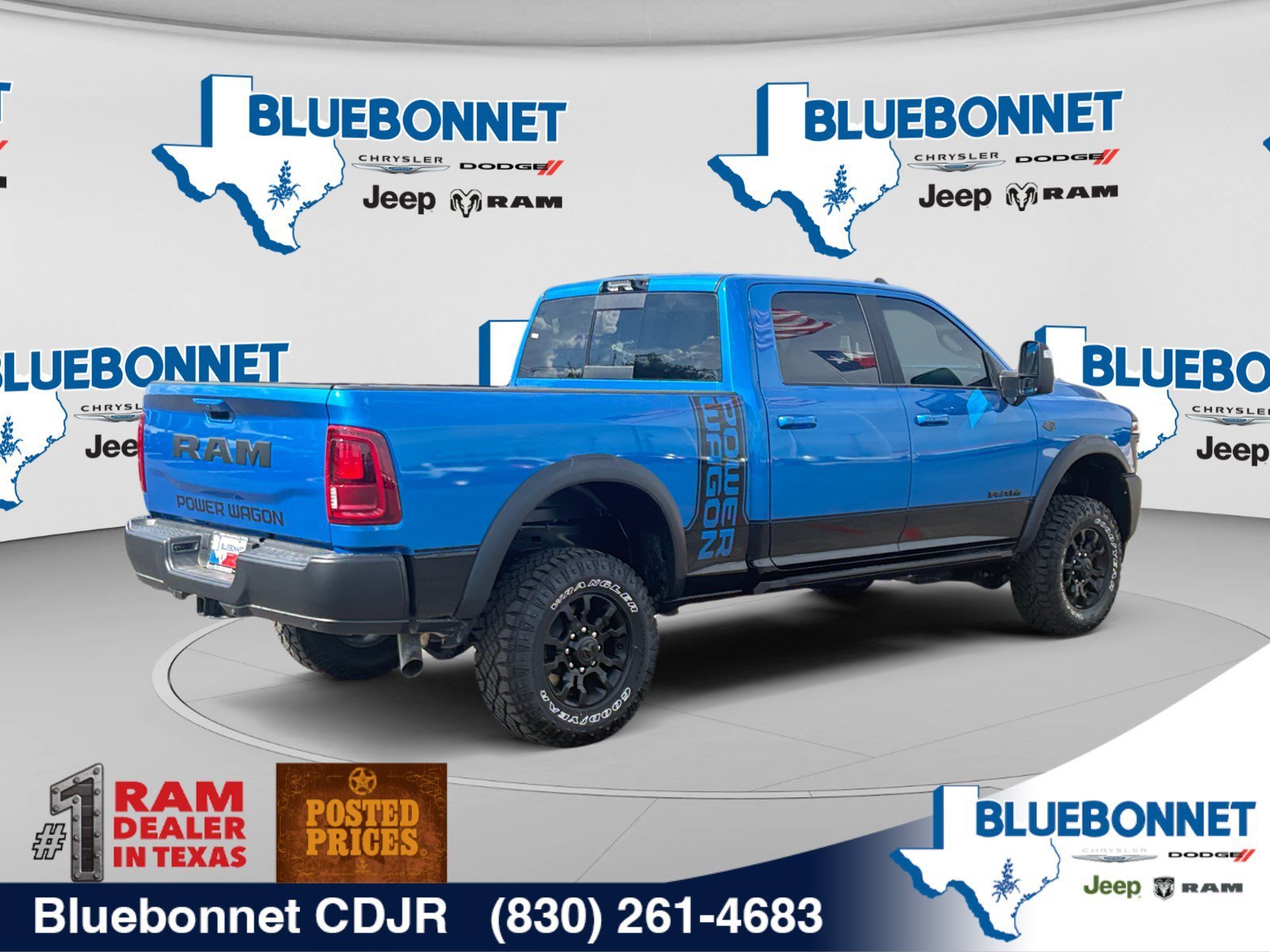 New 2027 Hydro Blue Pearl-Coat Paint RAM Power Wagon Hemi image 5