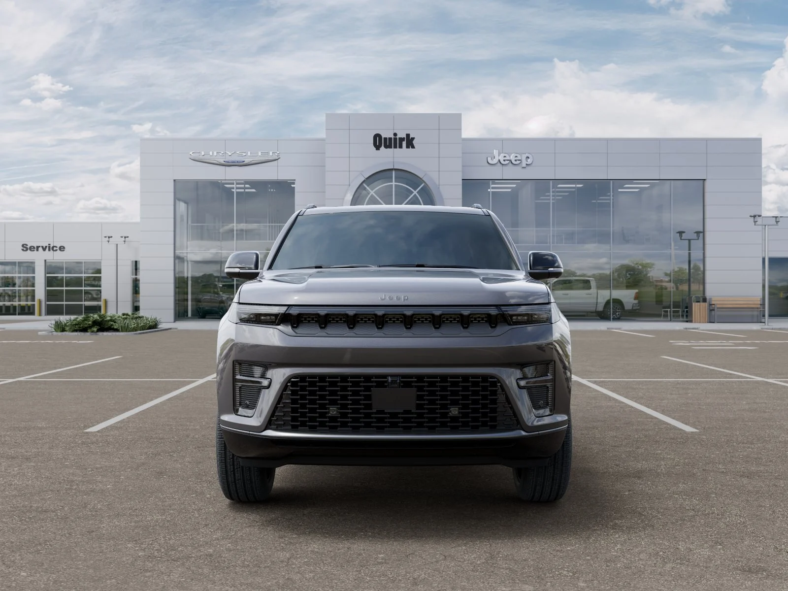 New 2026 Baltic-Gray Metallic Clear-Coat Exterior Paint Jeep Limited Reserve image 32