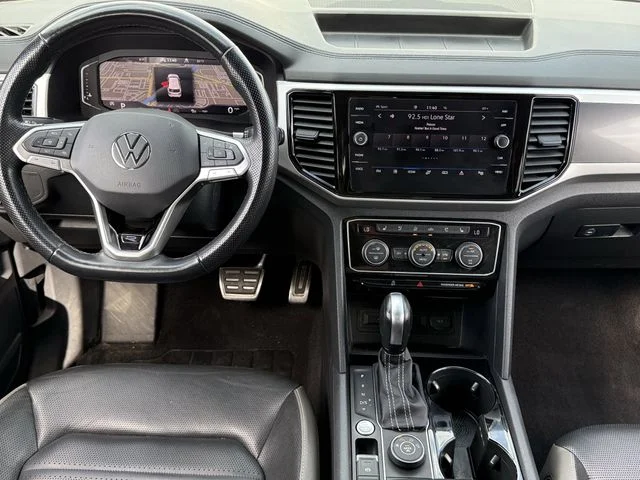 Certified Used 2022 White Volkswagen 3.6L V6 SEL Premium R-Line image 9