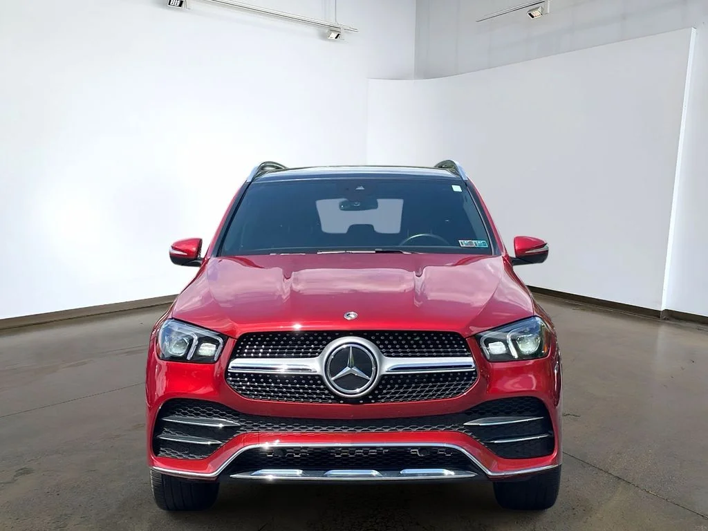 Used 2022 Cardinal Red Metallic Mercedes-Benz GLE 350 image 2