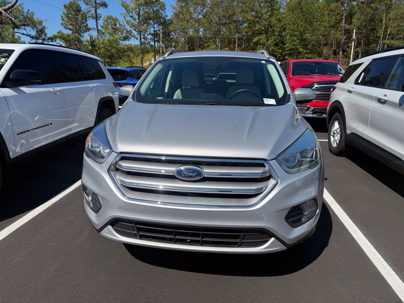 Used 2017 Ford Escape Titanium with VIN 1FMCU0J98HUD04143 for sale in Graniteville, SC