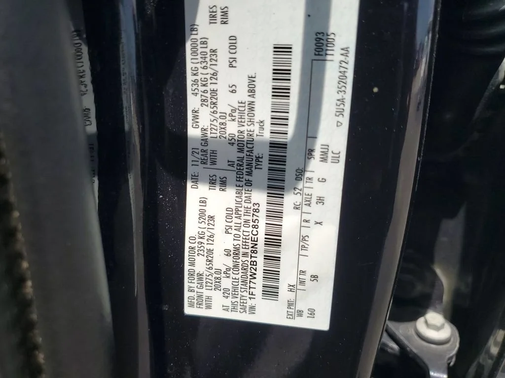 Used 2022 Blue Ford LARIAT image 41