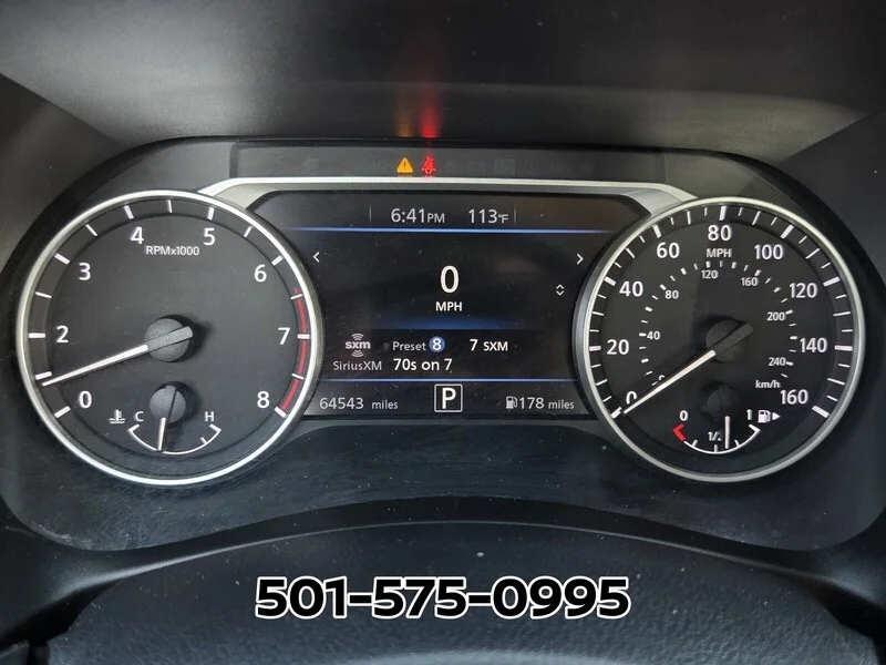 Used 2023 Super Black NISSAN SV CVT image 29