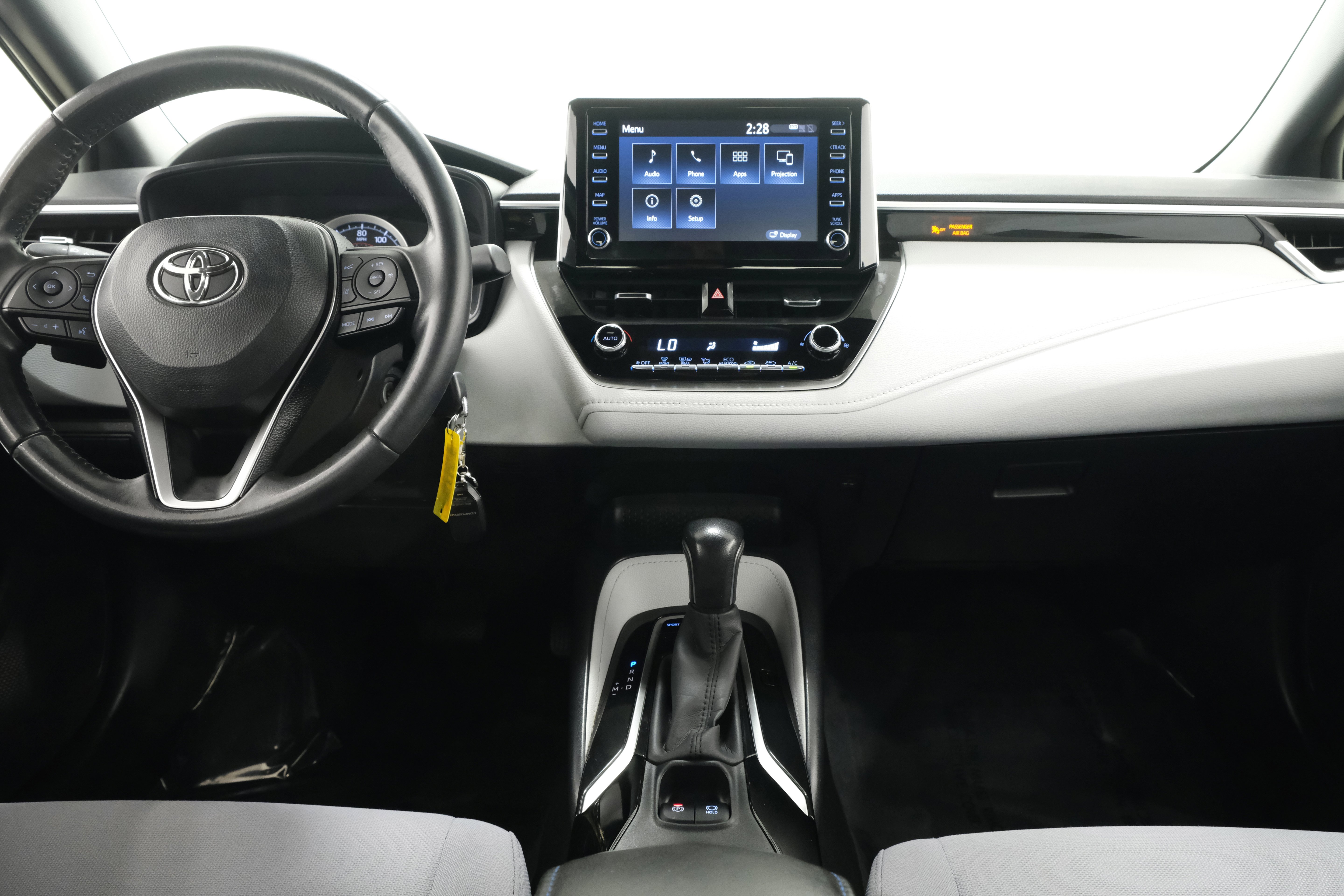 Certified Used 2020 Black Sand Pearl Toyota SE image 10