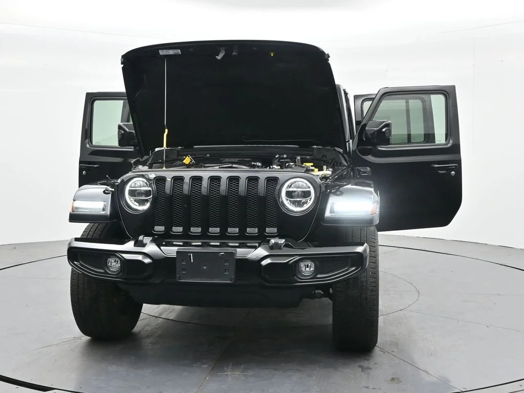 Used 2021 Black Jeep Unlimited Sahara High Altitude image 41