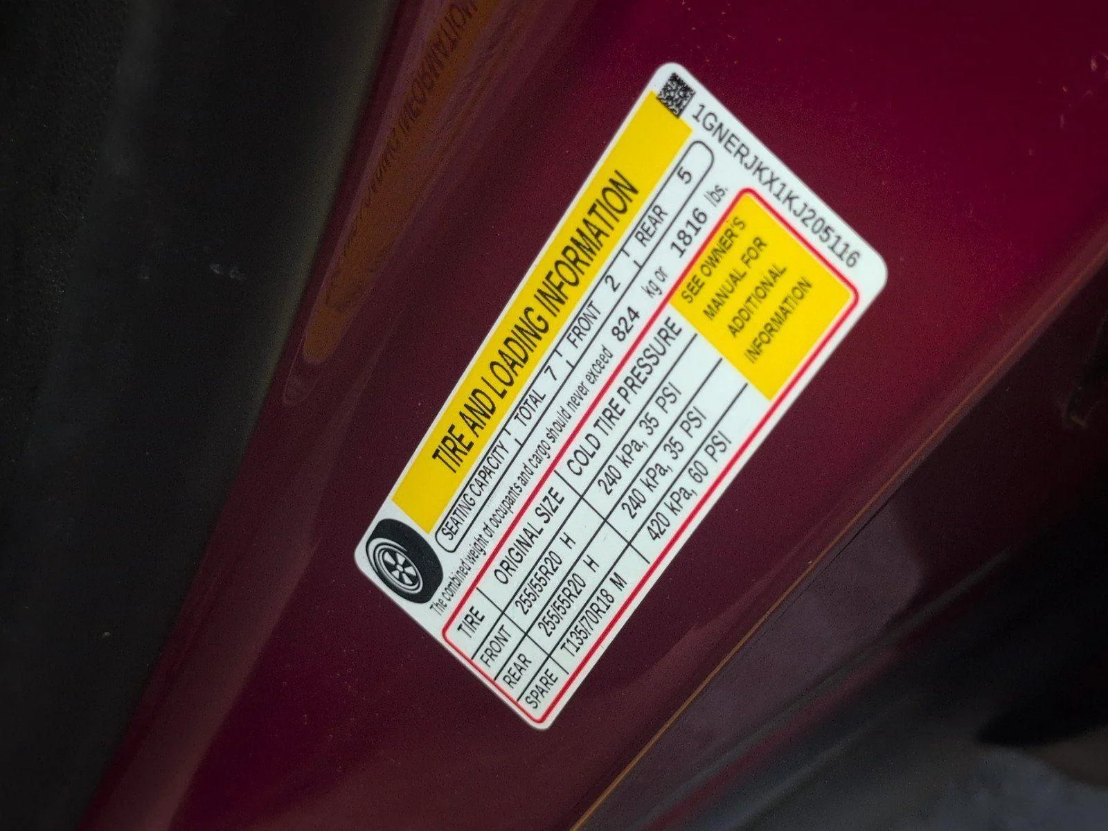 Used 2019 CAJUN RED TINTCOAT Chevrolet RS image 14