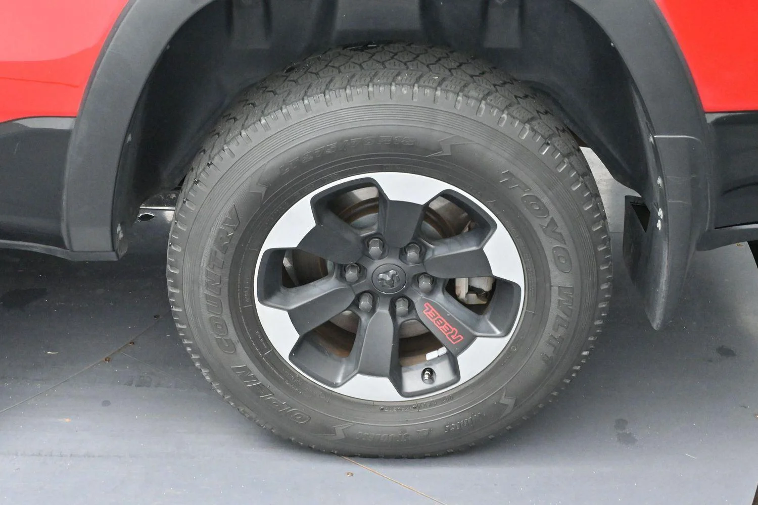 Used 2019 Flame Red Ram Rebel image 30