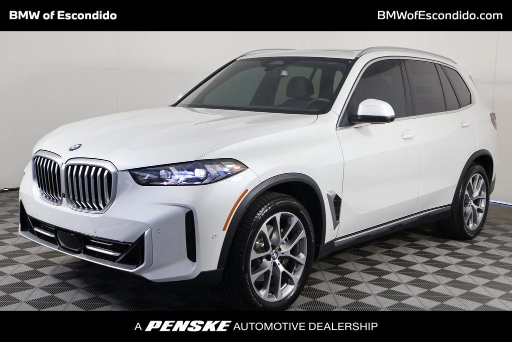 Certified Used 2024 White Metallic BMW xDrive40i image 1