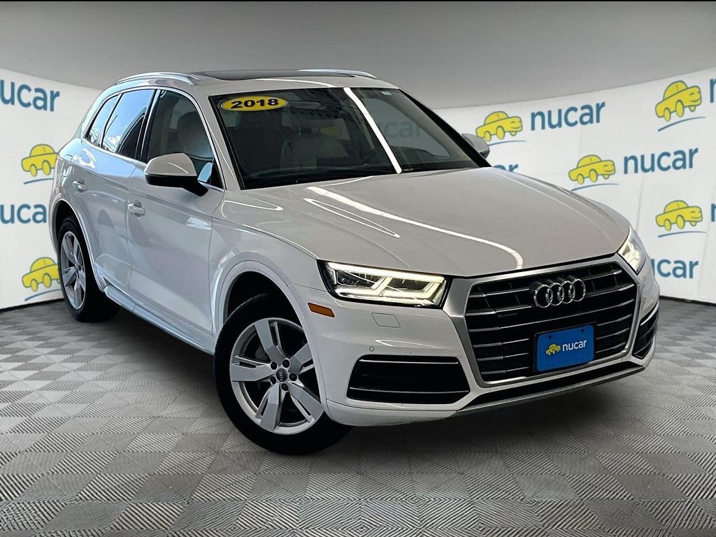 Used 2018 Ibis White Audi 2.0T Premium Plus image 1