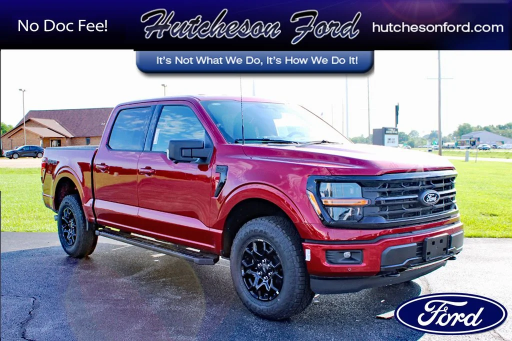 New 2026 Ruby Red Metallic Tinted Clearcoat Ford XLT image 1