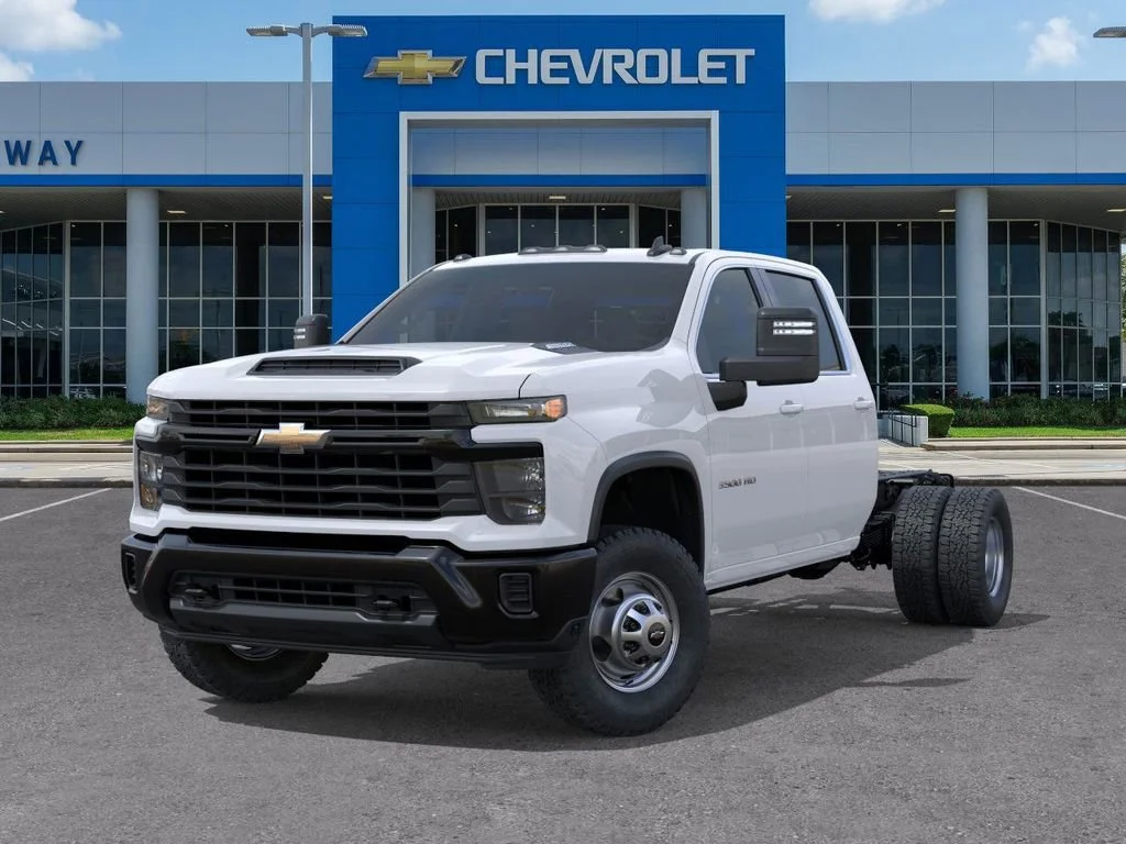 New 2025 Summit White Chevrolet Work Truck image 6