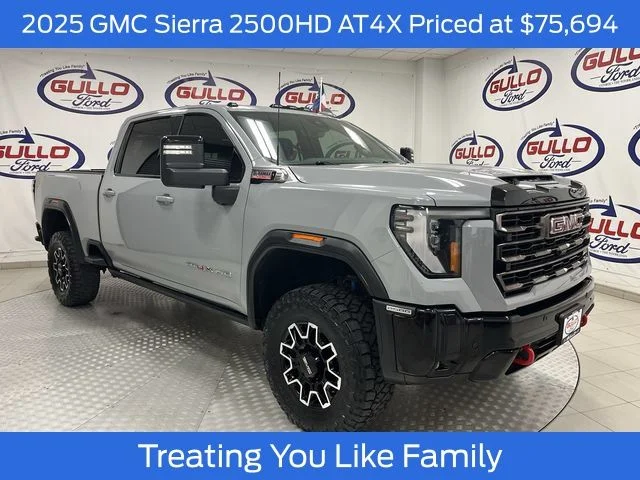 Certified Used 2025 Gray GMC AT4X image 1