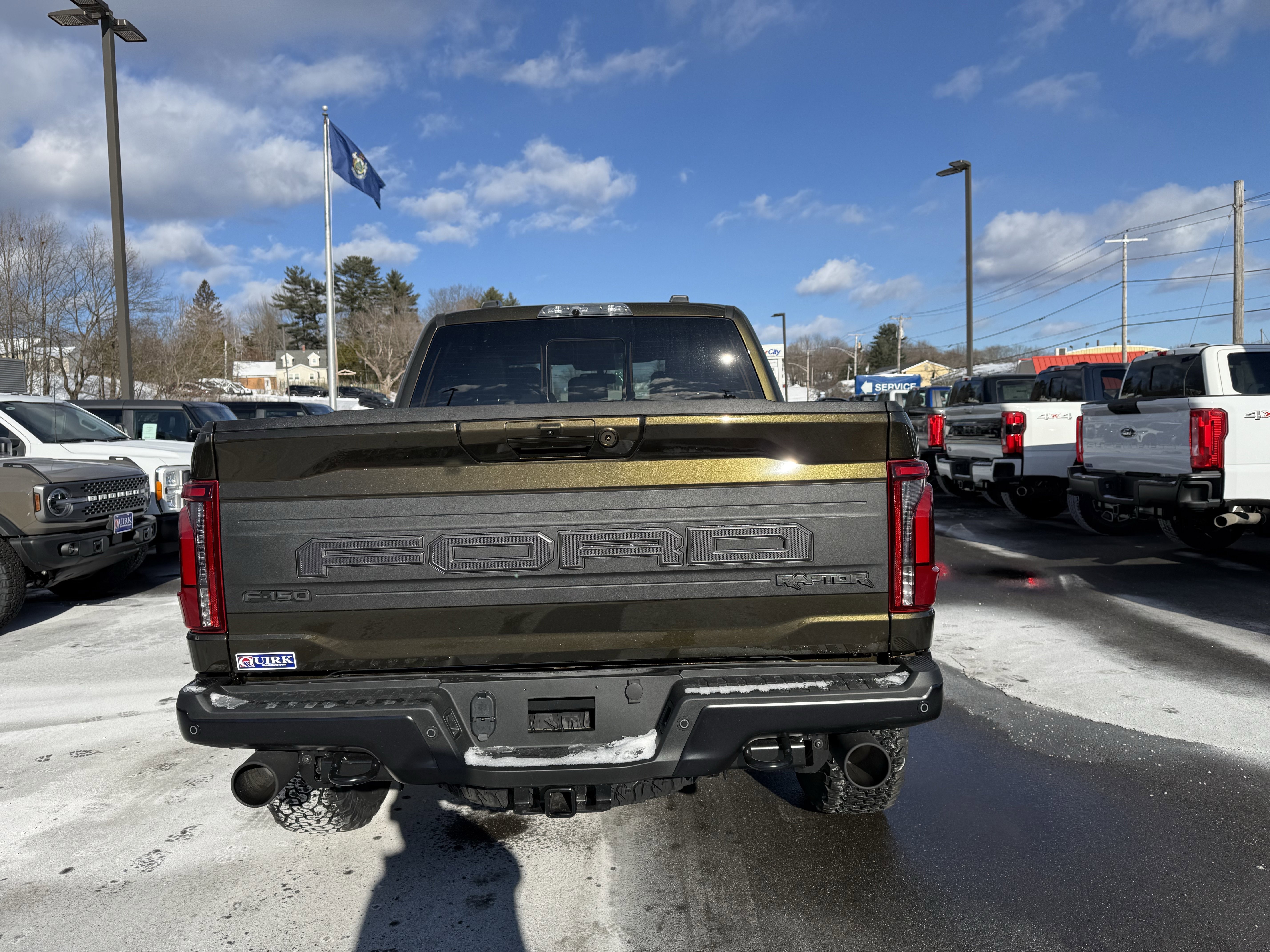 New 2025 Shelter Green Ford Raptor® image 7