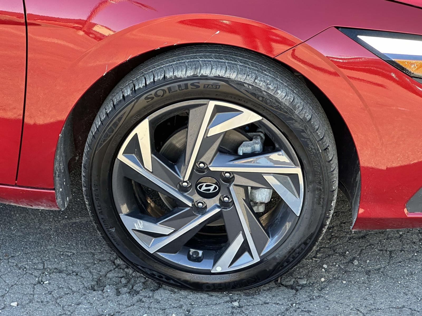 Certified Used 2025 Red Hyundai SEL Sport image 10