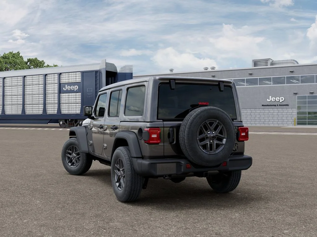 New 2026 Granite Crystal Metallic Clear-Coat Exterior Paint Jeep Sport S image 3