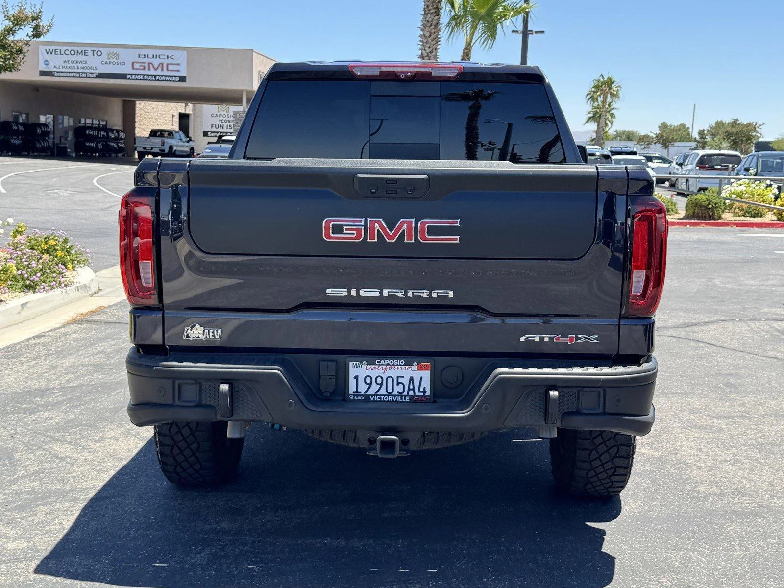 Used 2024 Titanium Rush Metallic GMC AT4X image 5