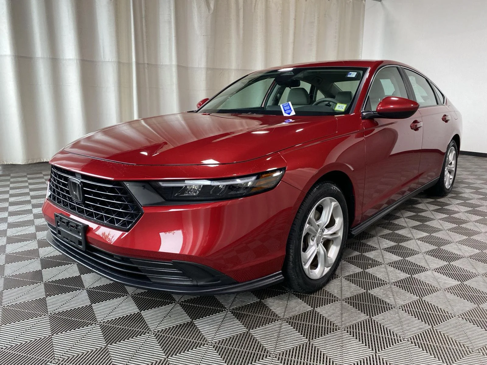 Used 2023 Radiant Red Metallic Honda LX image 3