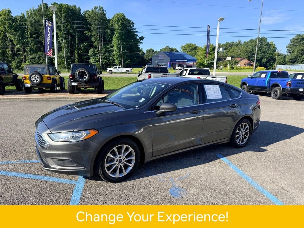 Used 2017 Ford Fusion SE with VIN 3FA6P0HD2HR249771 for sale in Guntersville, AL