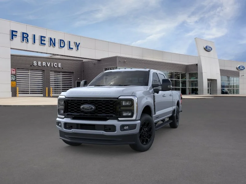 New 2026 Glacier Gray Metallic Tri-Coat Ford F-350® Lariat® image 2