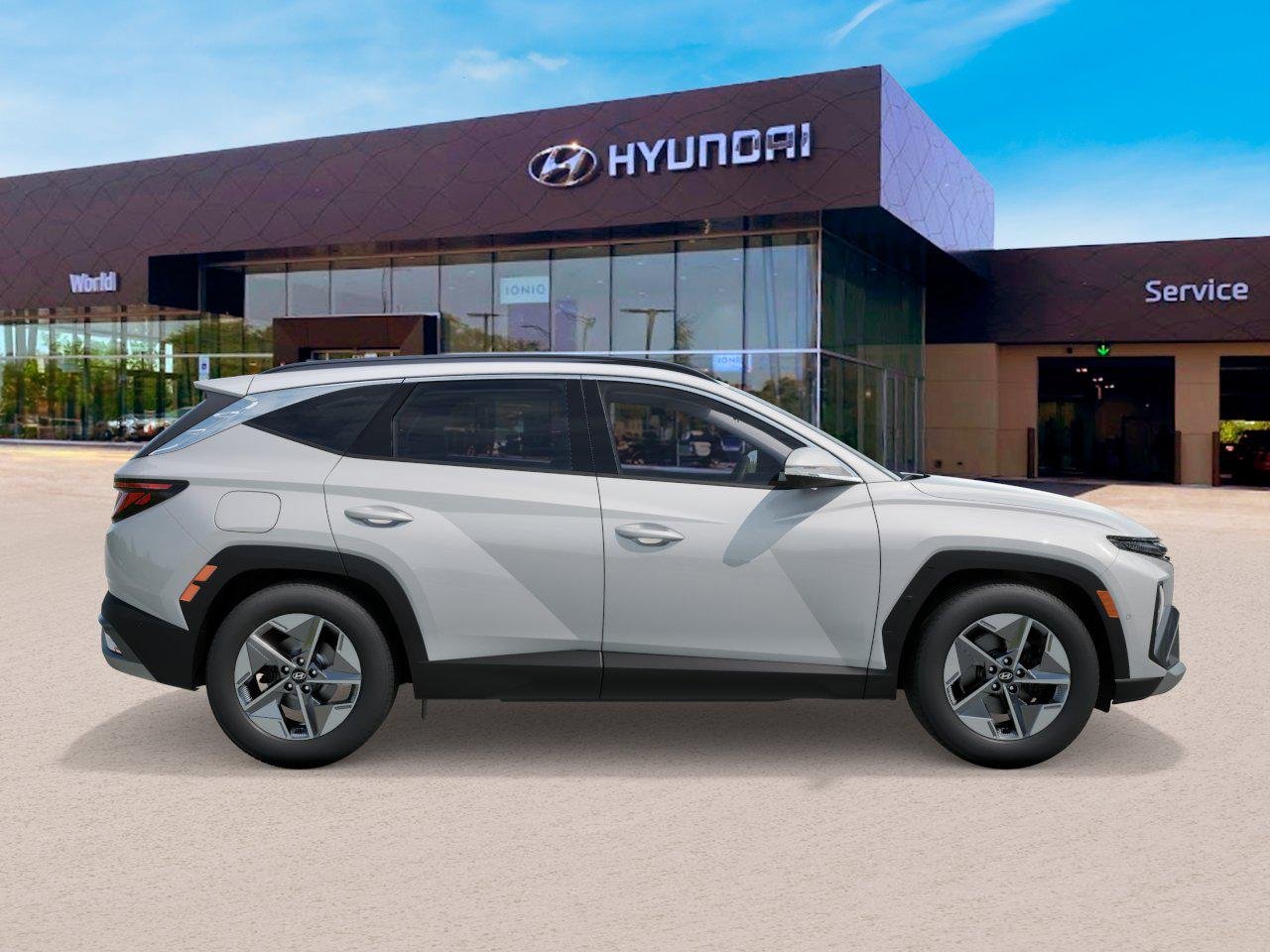 New 2026 Creamy White Pearl Hyundai SEL image 7