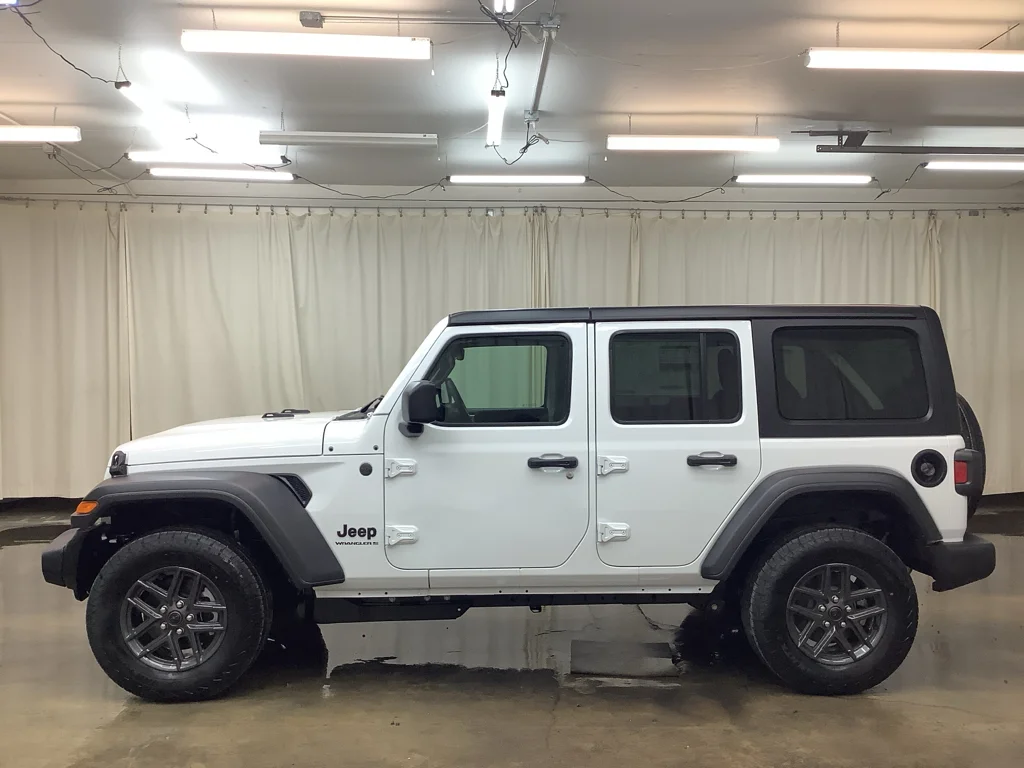 New 2026 Bright White Clearcoat Jeep Sport image 11