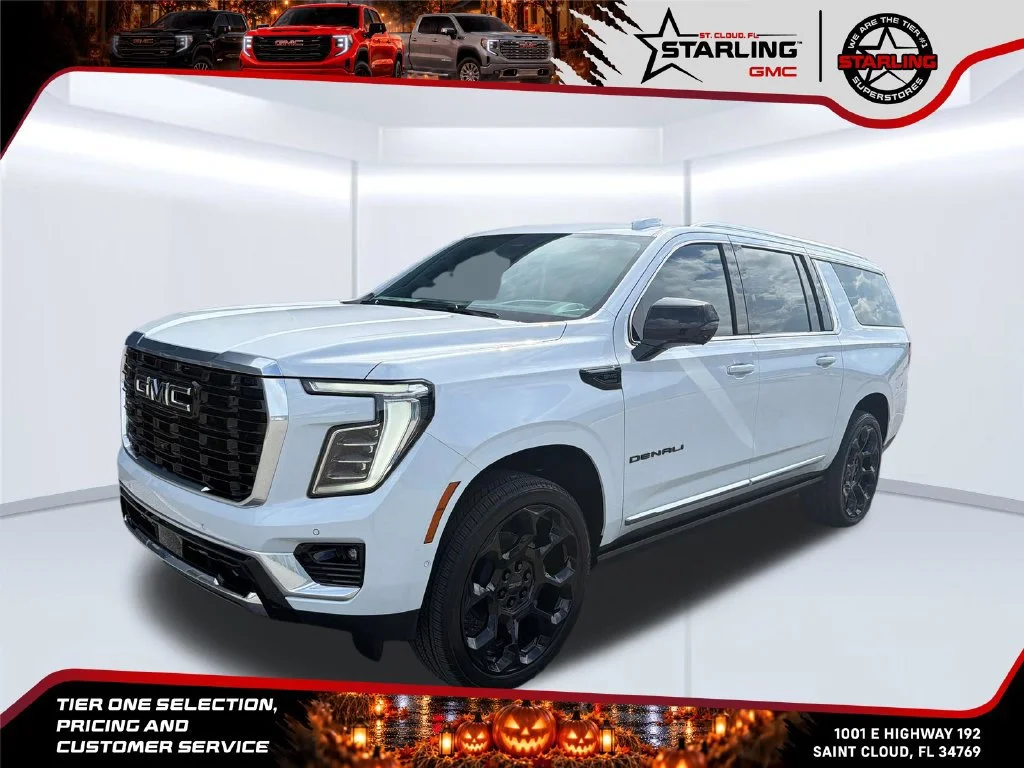 New 2026 Glacier White Tricoat GMC Denali image 1